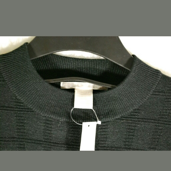 NWT Perry Ellis XL Black Sweater - Picture 3 of 4